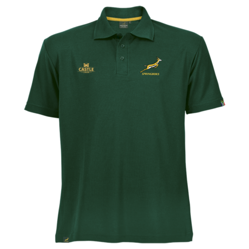 Castle Lager Official Licensed Springbok Golf Shirt