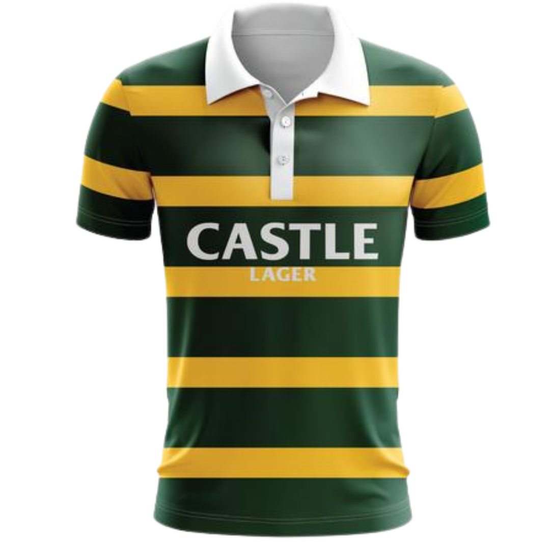 Castle Lager Golf Shirt Custom Design