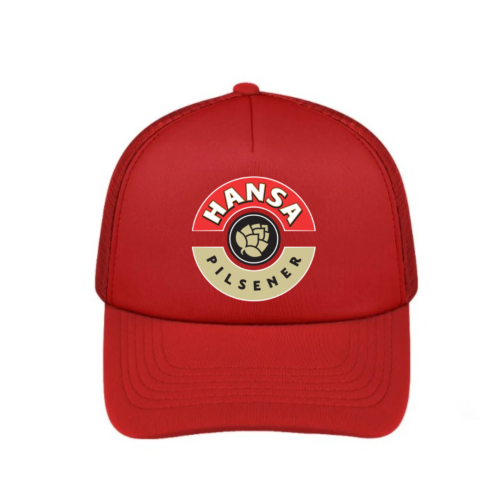 Hansa Curved Peak Foam Trucker Cap
