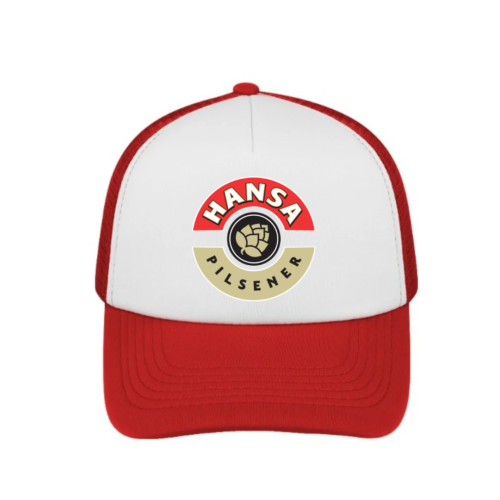 Hansa Curved Peak Foam Trucker Cap