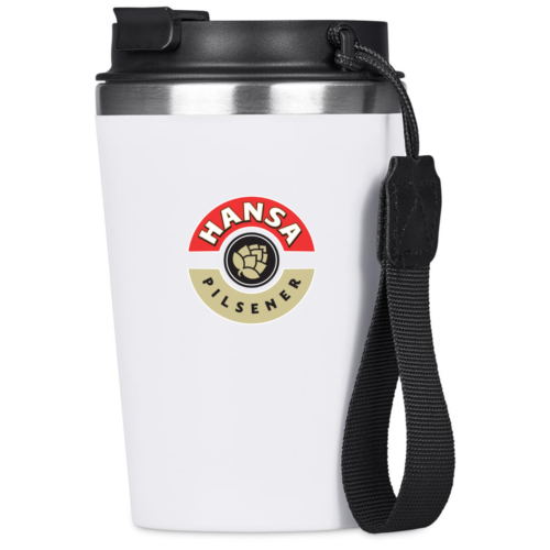 Hansa Kooshty Luca Stainless Steel & Plastic Double-Wall Tumbler – 350ml