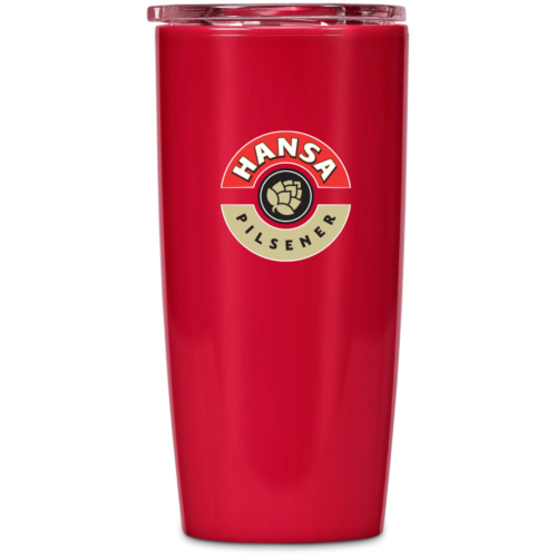 Hansa Altitude Daytona Plastic 2-in-1 Double-Wall Tumbler & Straw - 600ml