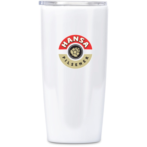 Hansa Altitude Daytona Plastic 2-in-1 Double-Wall Tumbler & Straw - 600ml